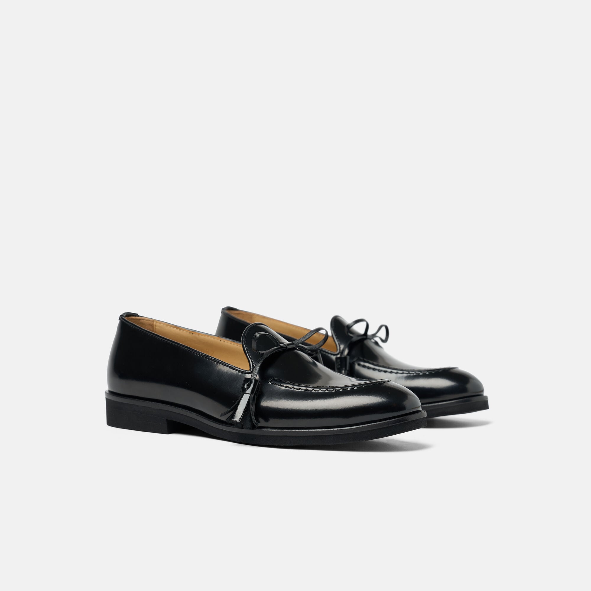 Madison Black Bright Scarosso: Black – Calf Madison Black Bright Scarosso: Black – Calf MADISONLOAF