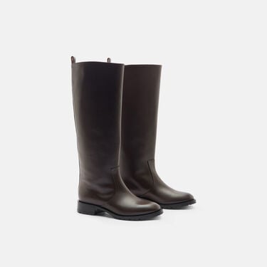 Scarosso Sofia Brown Brown - Calf SOFIABOOT Scarosso Sofia Brown Brown - Calf SOFIABOOT