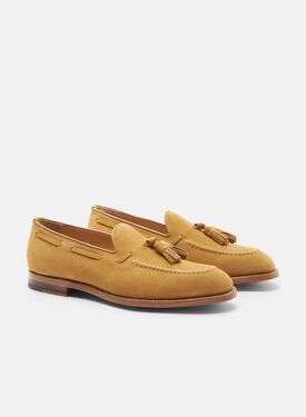 William Tan Suede Scarosso: Beige - Suede WILLIAMLOAF