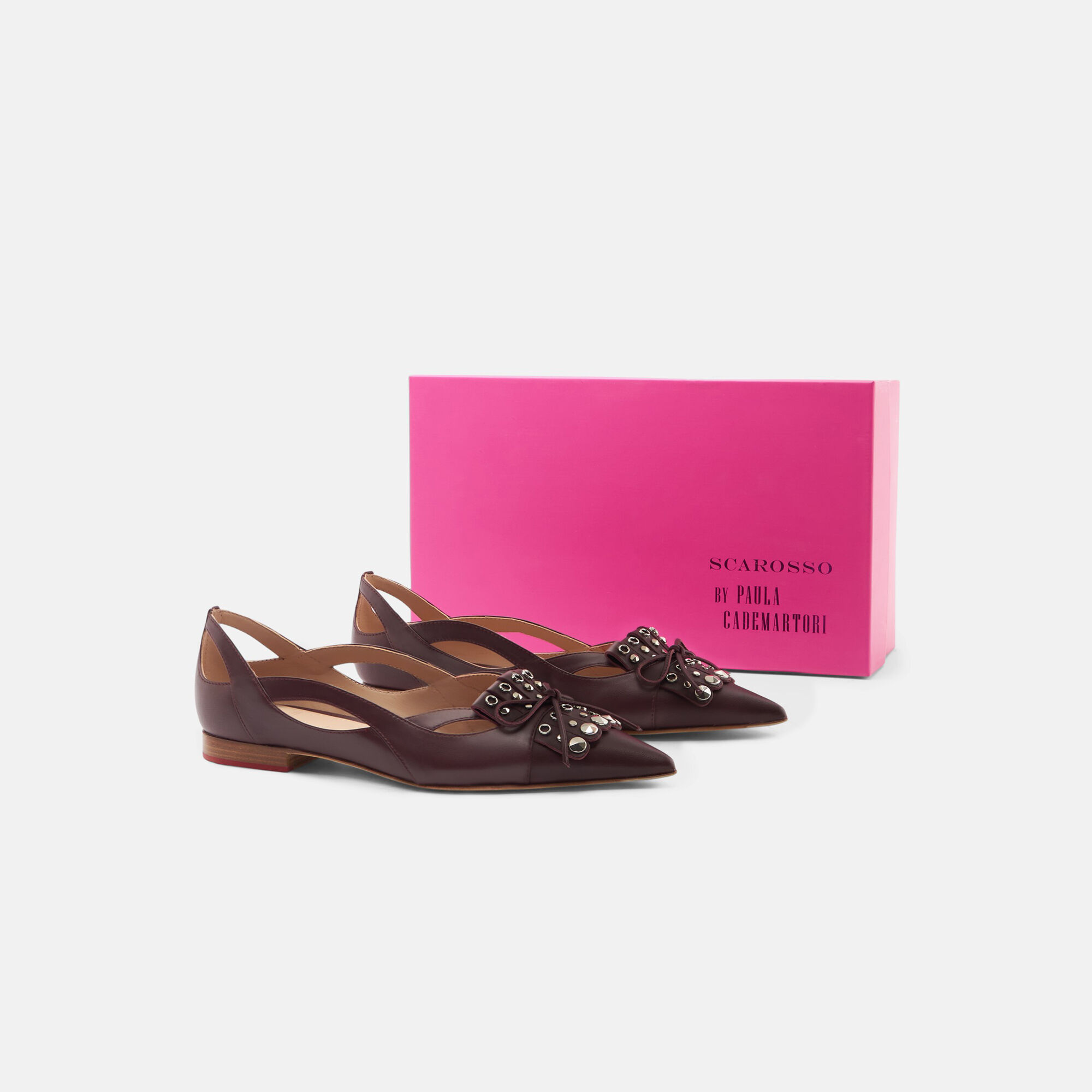 Scarosso Cherry Bordeaux - Leder SPICYBALL