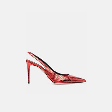 Scarosso Sutton Red Elaphe Red - Elaphe SUTTONPUMP