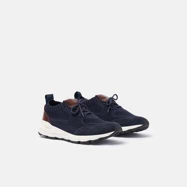 Scarosso Robbie Boy Blue Blue - Knit ROBBIEKSNEA Scarosso Robbie Boy Blue Blue - Knit ROBBIEKSNEA