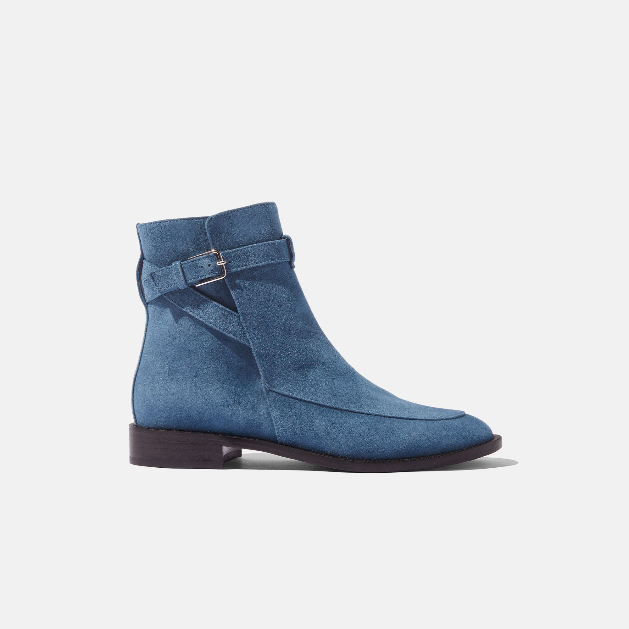 Scarosso Kelly Blau Veloursleder Blau - Veloursleder KELLYJODH
