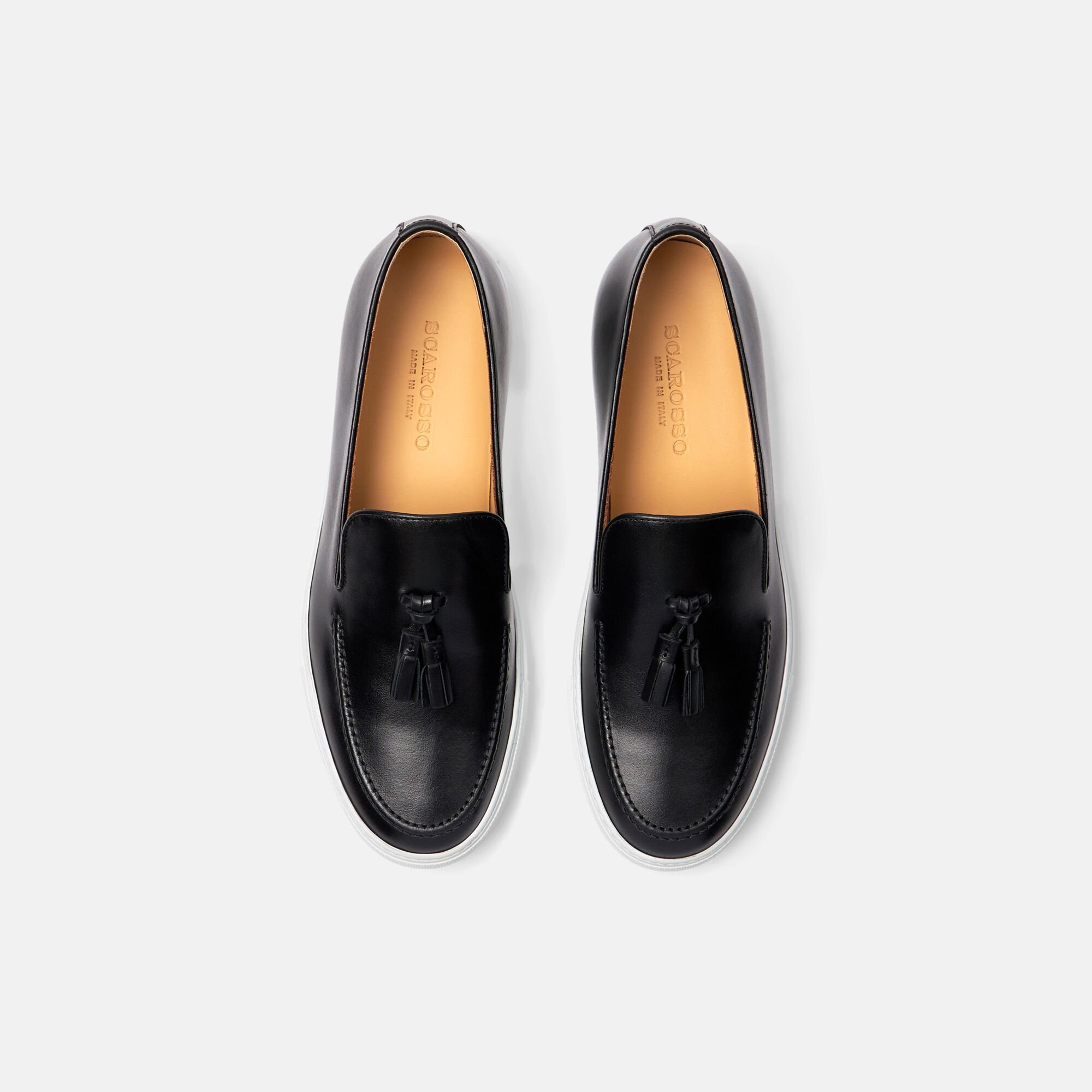 Scarosso Amedeo Black Black - Calf AMEDEOSNEA