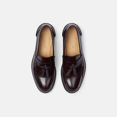 Scarosso Ralphine Burgundy Bright Burgundy - Brushed Calf RALPHINELOAF