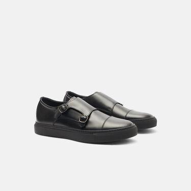 Scarosso Fabio Intense Black Black black - Calf FABIOSNEA