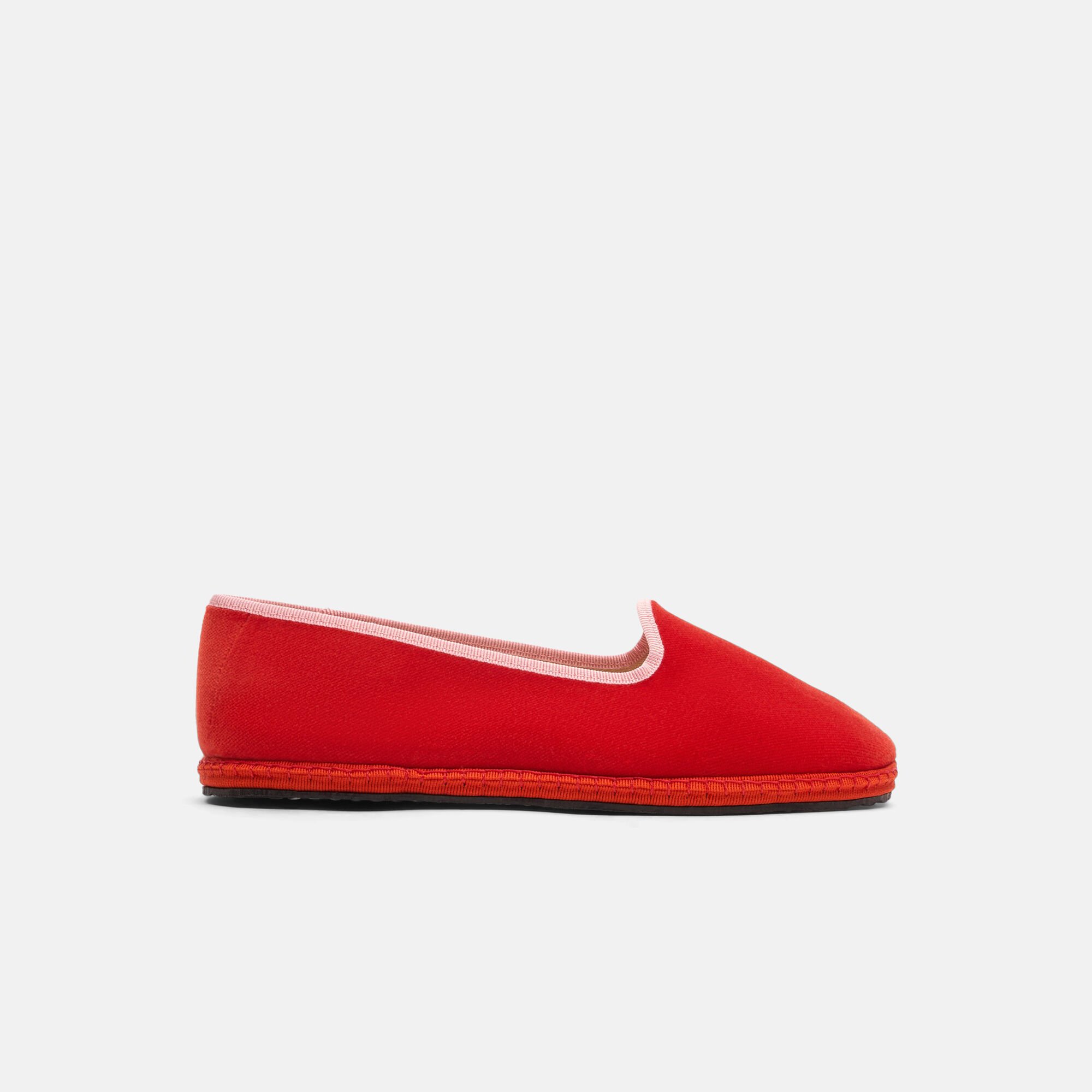Scarosso Sunset Red - Velvet YOLOSLIP