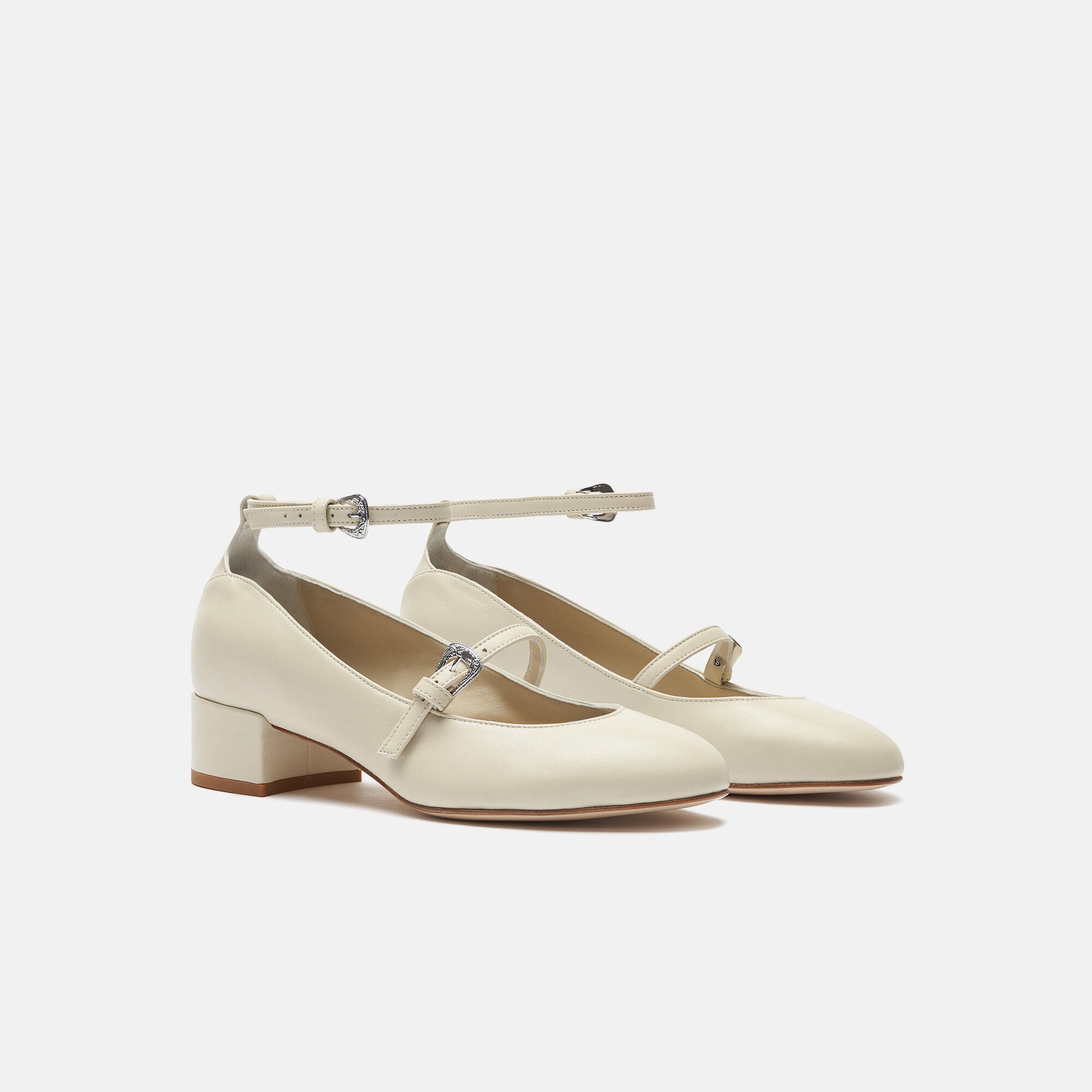 Scarosso June Blanc Blanc - Veau JUNEPUMP