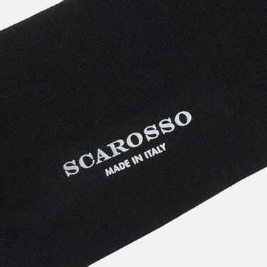Scarosso Black Cotton Socks Black - Cotton COLOCOTTSOCK