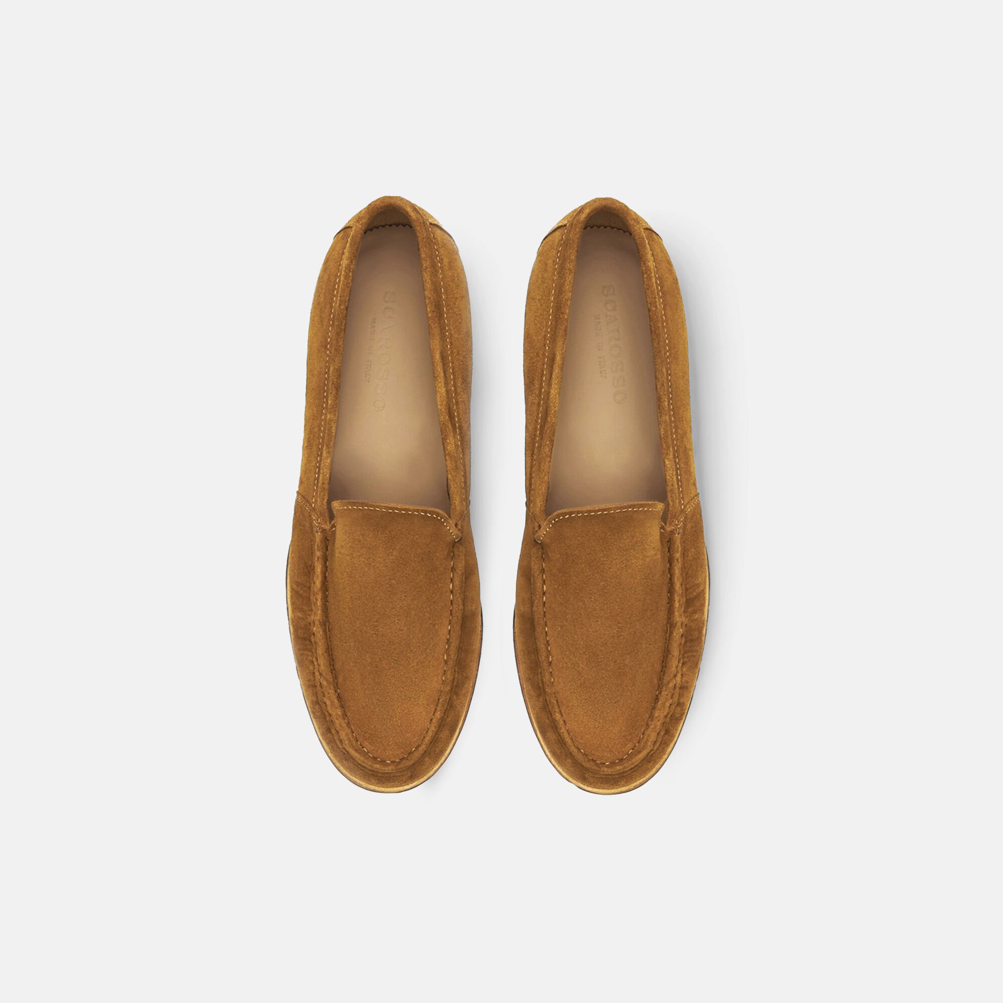 Scarosso Alain Hellbraun Veloursleder Hellbraun - Veloursleder ALAINLOAF