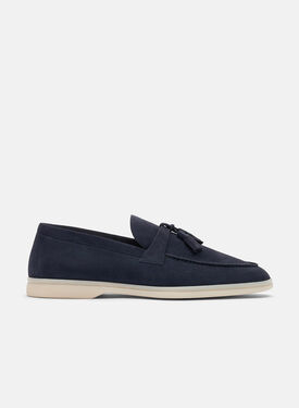 Scarosso Leandro Blue Suede Blue - Suede LUCIANOLOAF