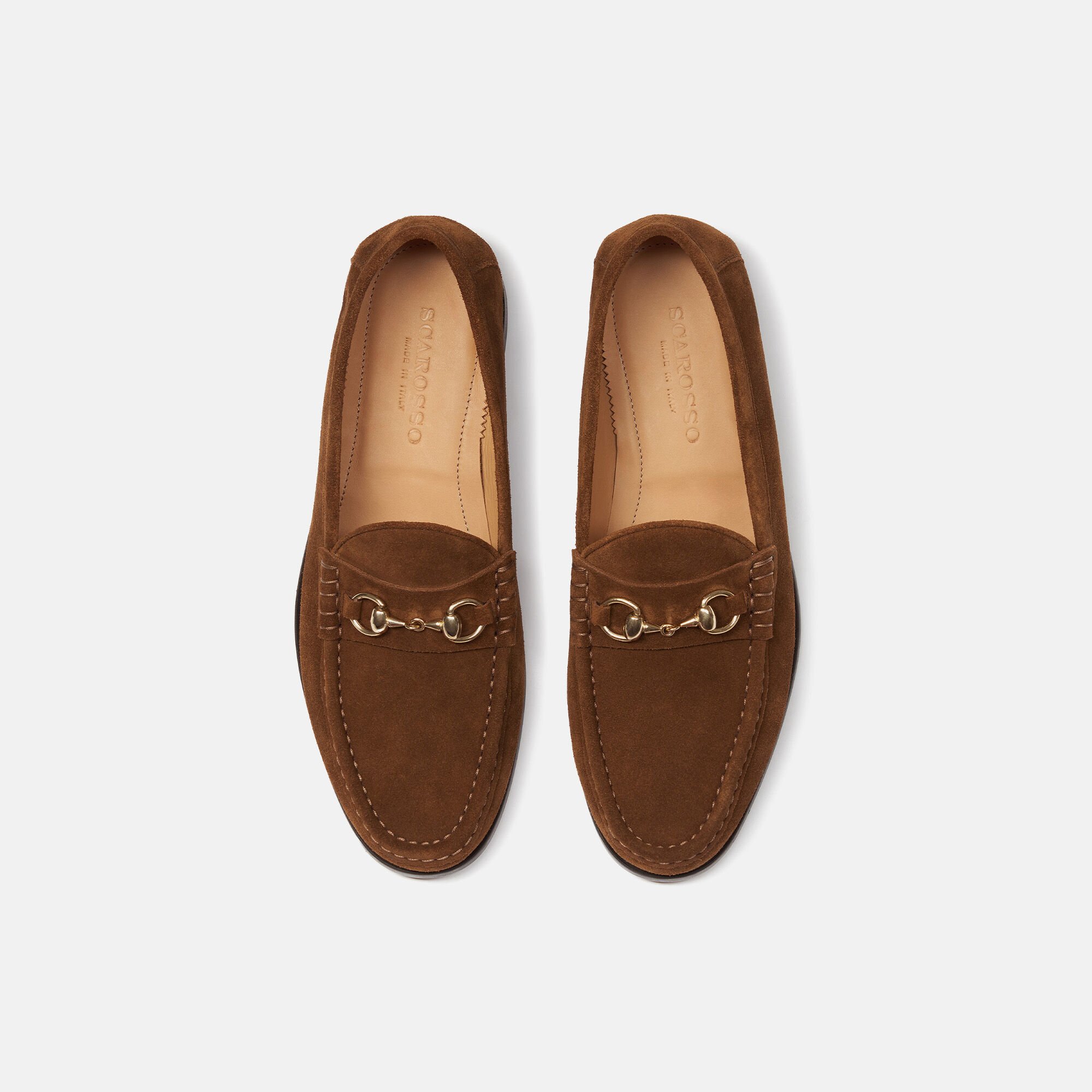 Scarosso Mariano Braun Veloursleder Braun - Veloursleder MARIANOLOAF