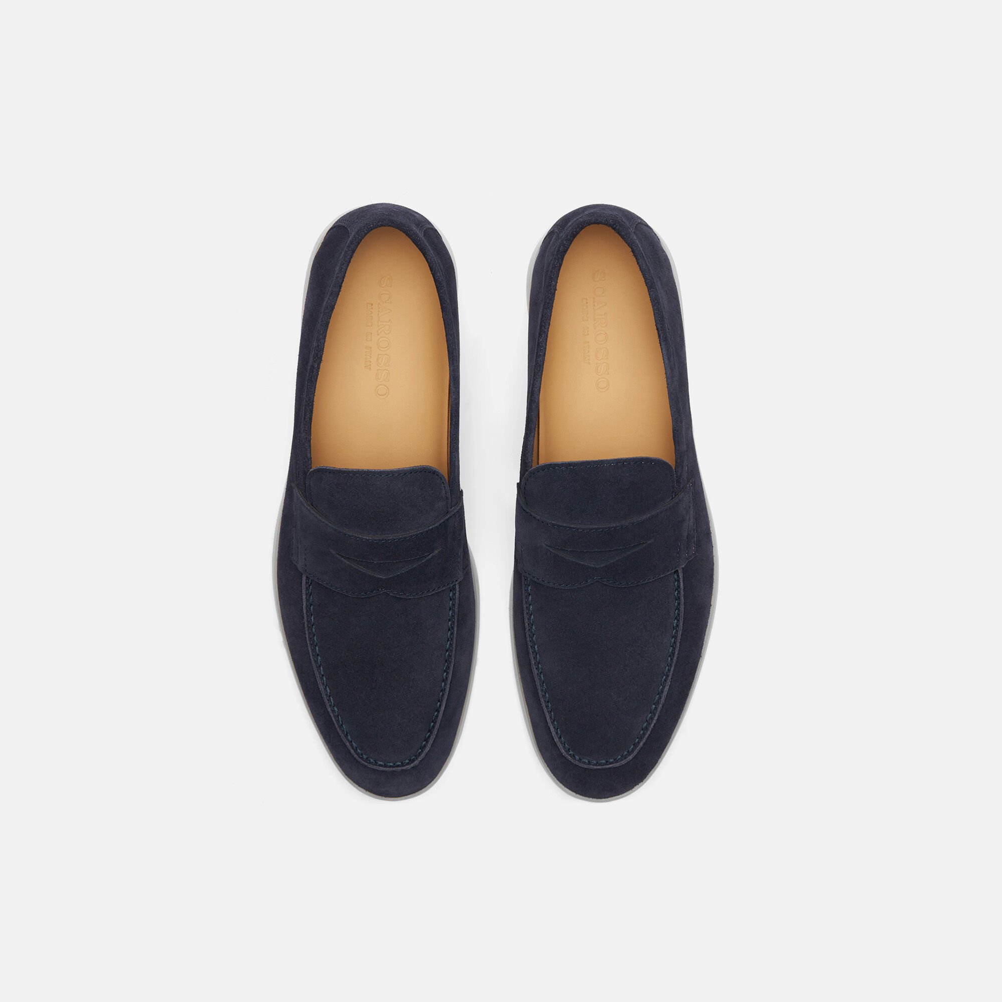 Scarosso Luciano Blue Suede Blue - Suede LUCIANOLOAF