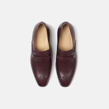 Maude Burgundy Scarosso: Burgundy - Calf Maude Burgundy Scarosso: Burgundy - Calf MAUDELOAF
