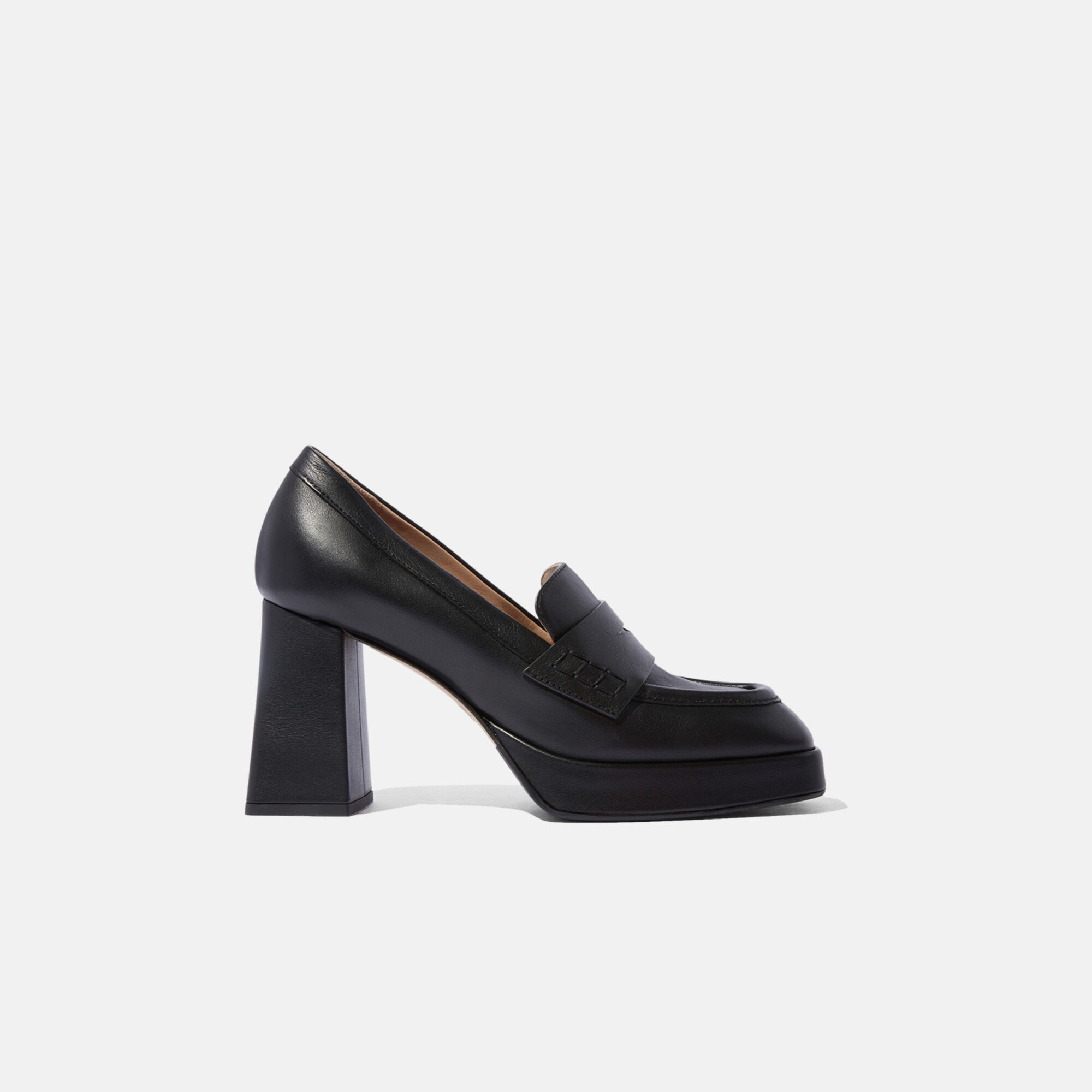 Scarosso Sasha Noir Noir - Veau SASHAPUMP