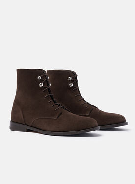 Eva Dark Brown Suede Scarosso: Dark Brown - Suede EVABOOT