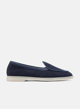 Scarosso Livio Blue Suede Blue - Suede LIVIOLOAF
