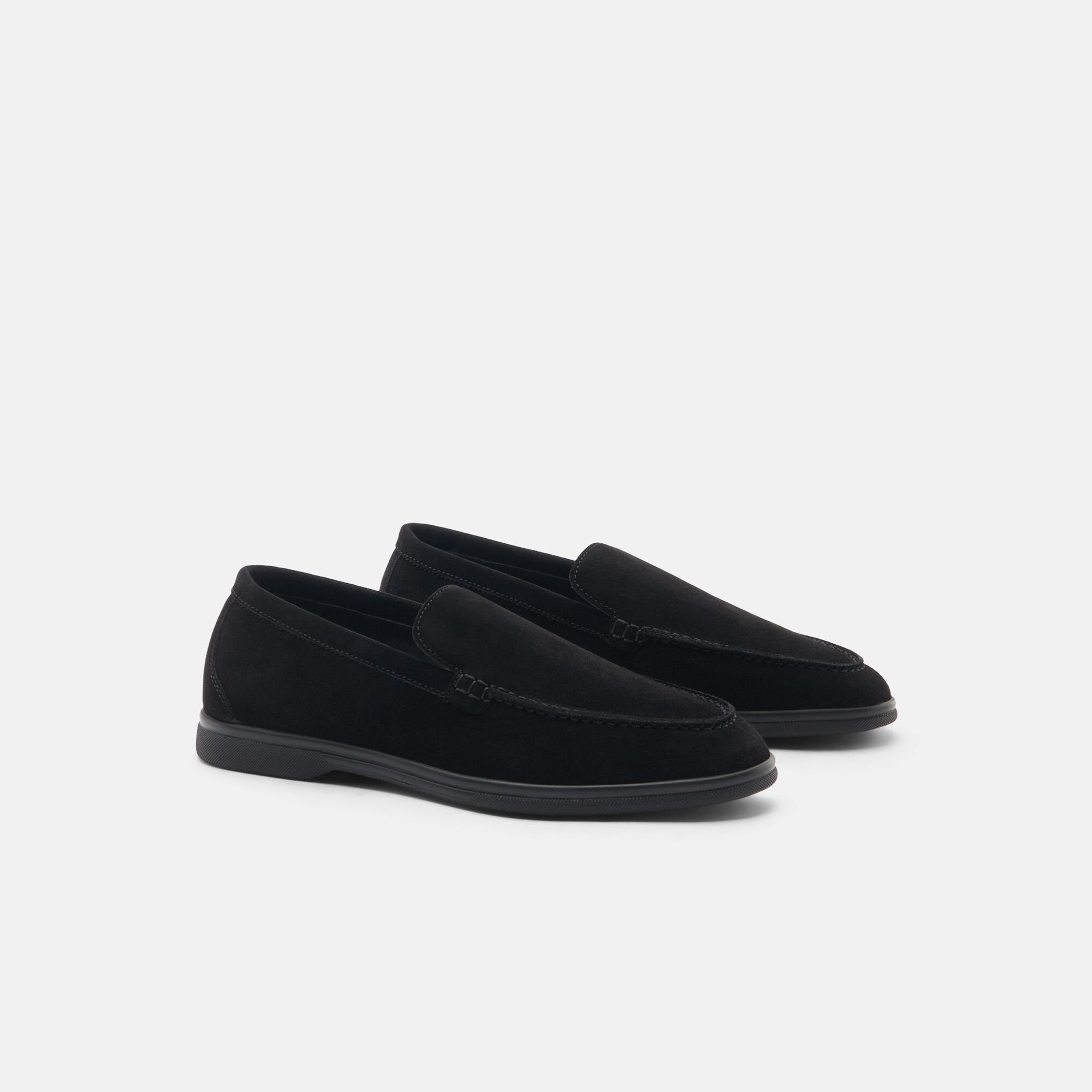 Scarosso Ludovica Schwarz Veloursleder Schwarz - Veloursleder LUDOVICALOAF