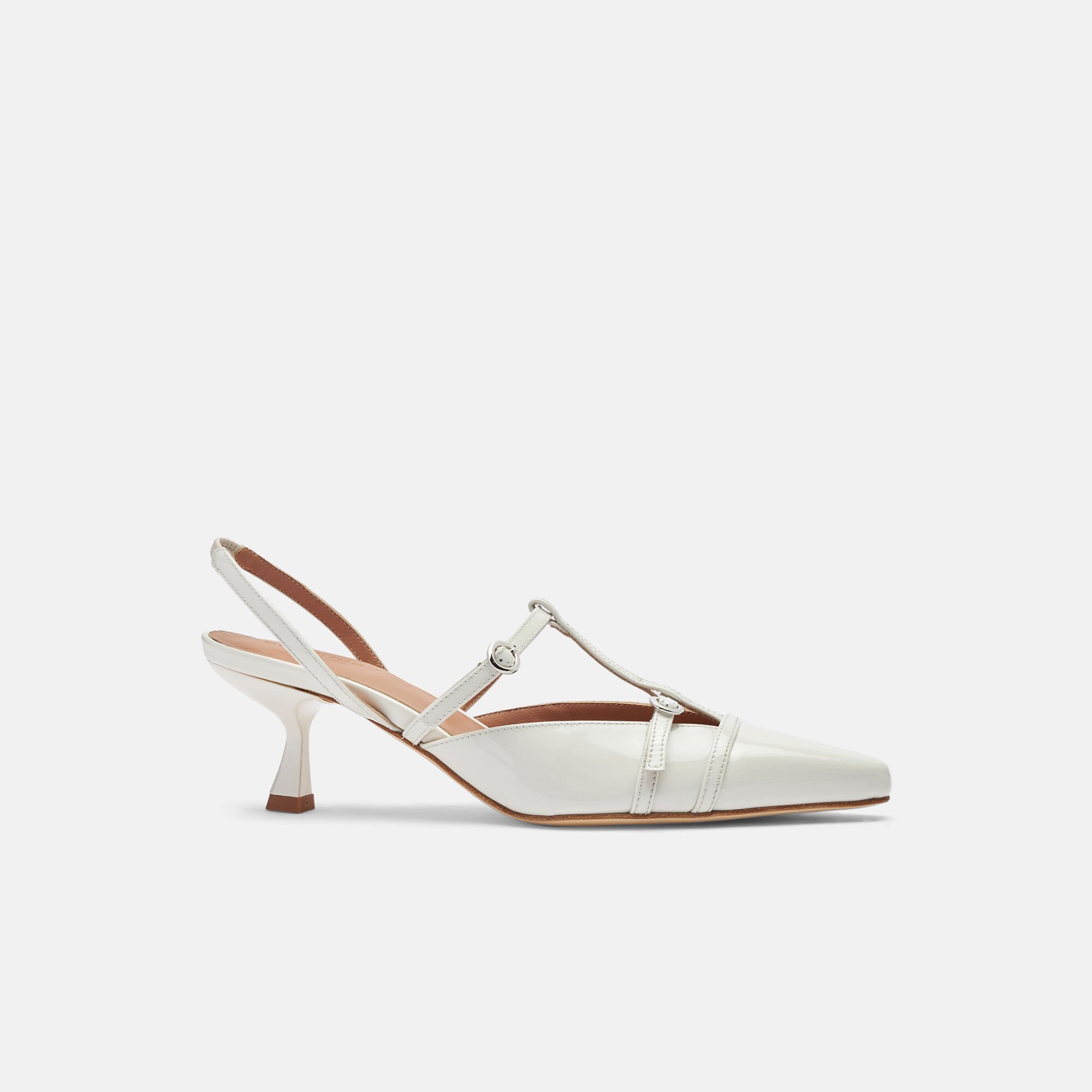 Scarosso Selena White Patent White - Patent SELENAPUMP