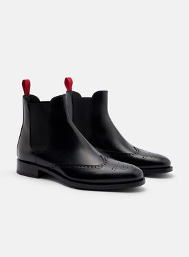 Dario Black Scarosso: Black Calf DARIOCHEL