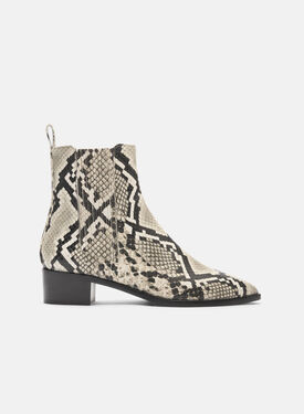 Scarosso Olivia Python Beige - Kalbsleder Python-Print OLIVIACHEL