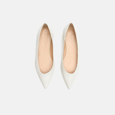 Scarosso Iris Off White Off White - Calf IRISBALL