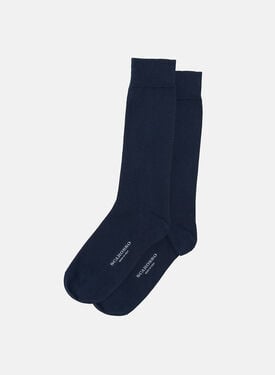Scarosso Blue Navy Cotton Socks Blue Navy- Cotton COLOCOTTSOCK