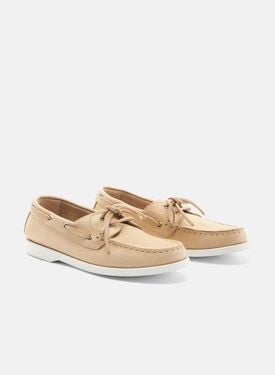 Oprah Beige Nubukleder Scarosso: Beige - Nubuk OPRAHBOAT