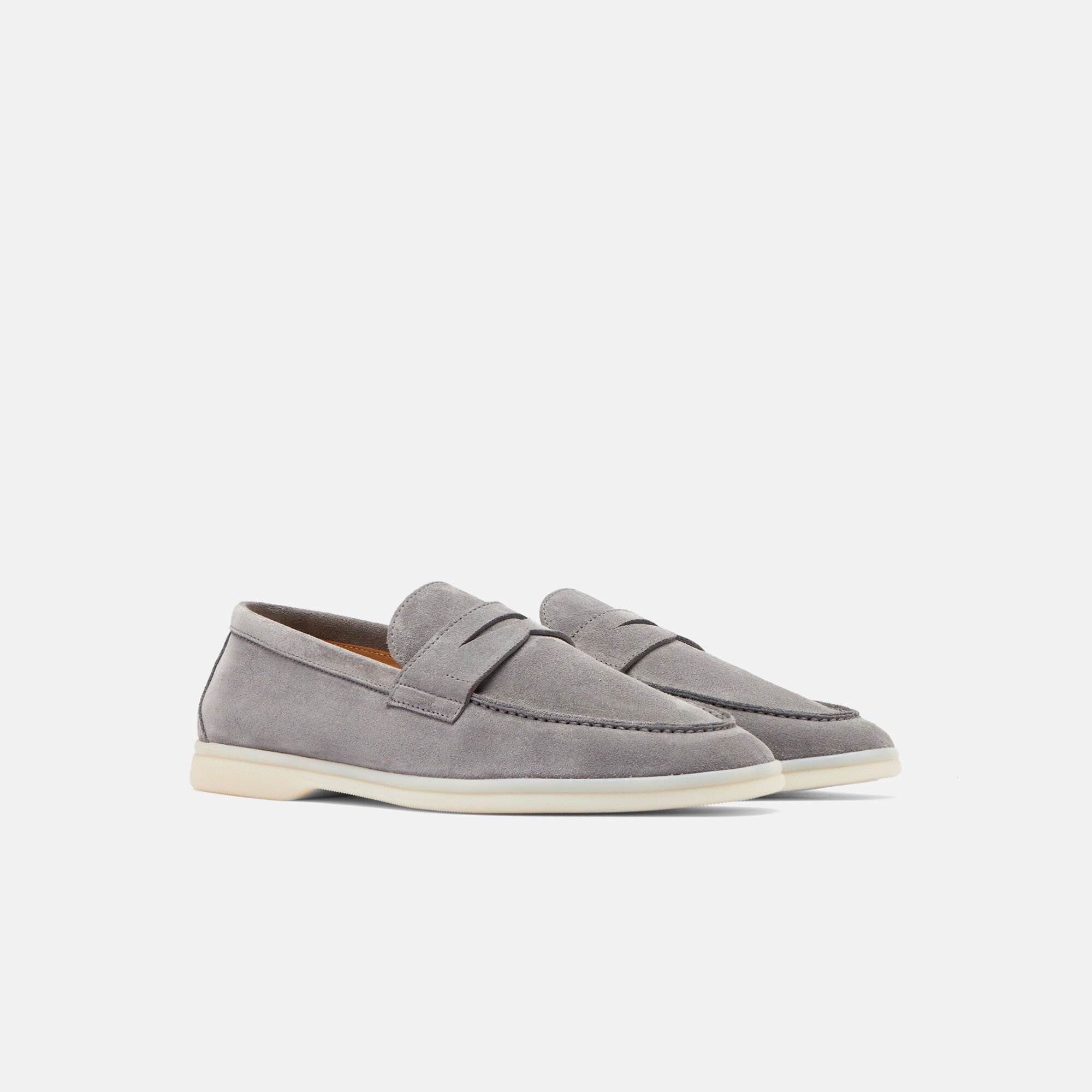 Scarosso Luciano Grey Suede Grey - Suede LUCIANOLOAF