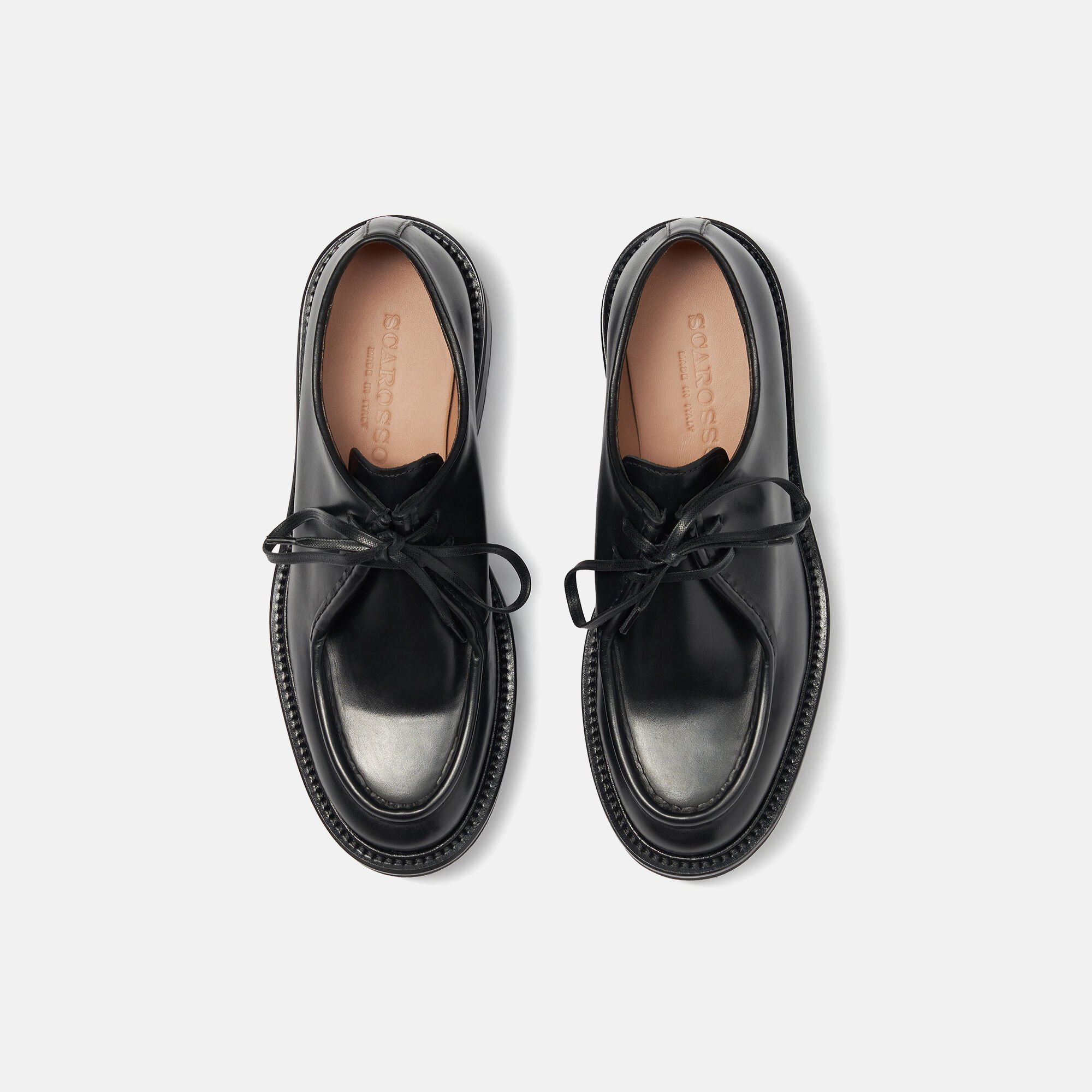 Scarosso Carolina Noir Noir - Veau CAROLINADERB