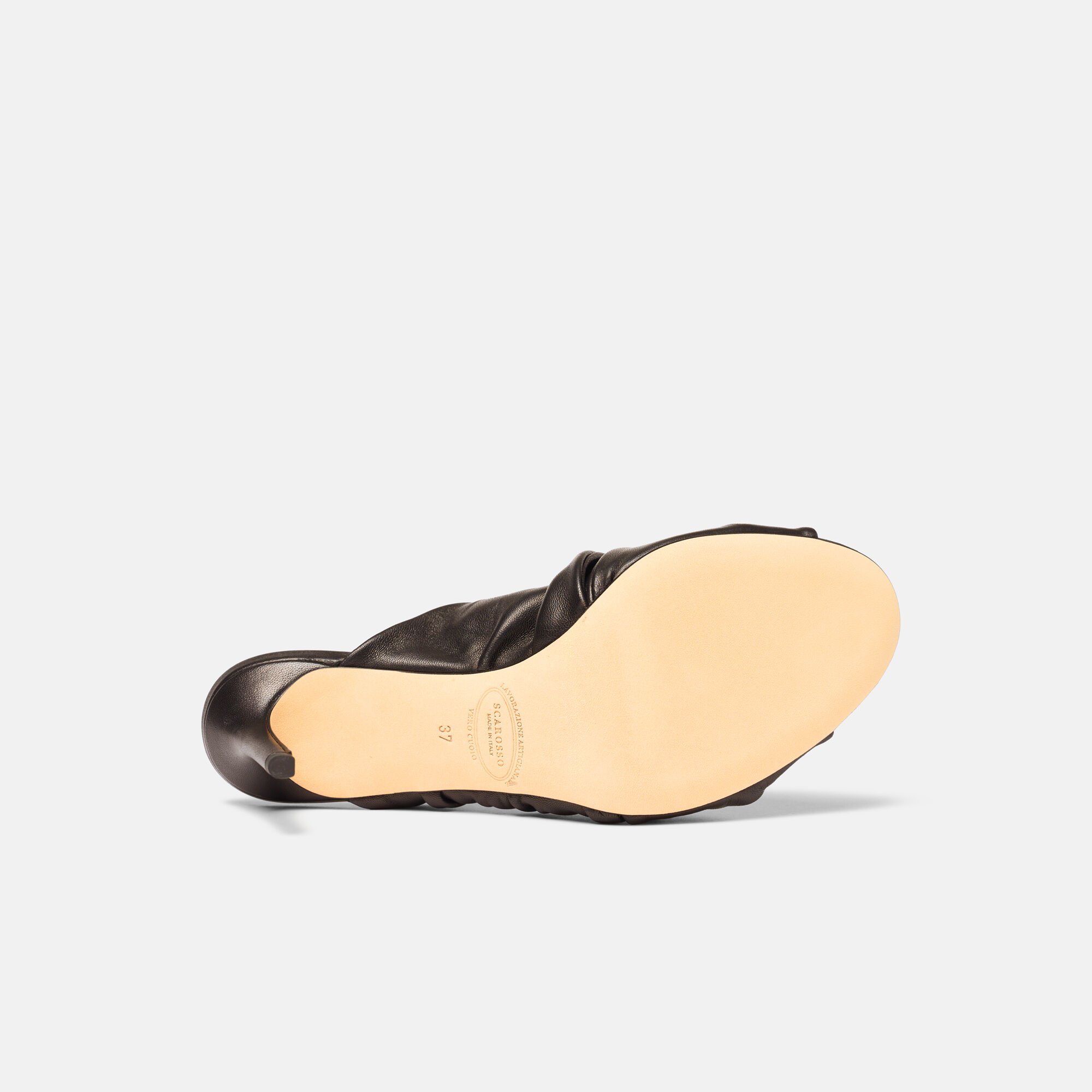 Kiki Chocolate Scarosso: Chocolate - Calf KIKISAND