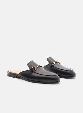 Enrico Black Scarosso: Black - Calf ENRICOMULE