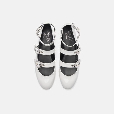 Scarosso Linda II White Patent White LINDAIIBALL