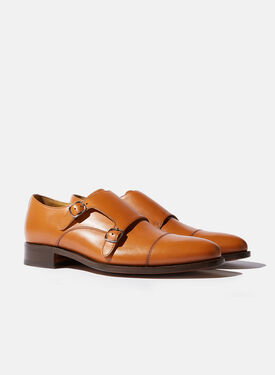 Firenze Cognac Scarosso: Cognac Calf FIRENZEMONK