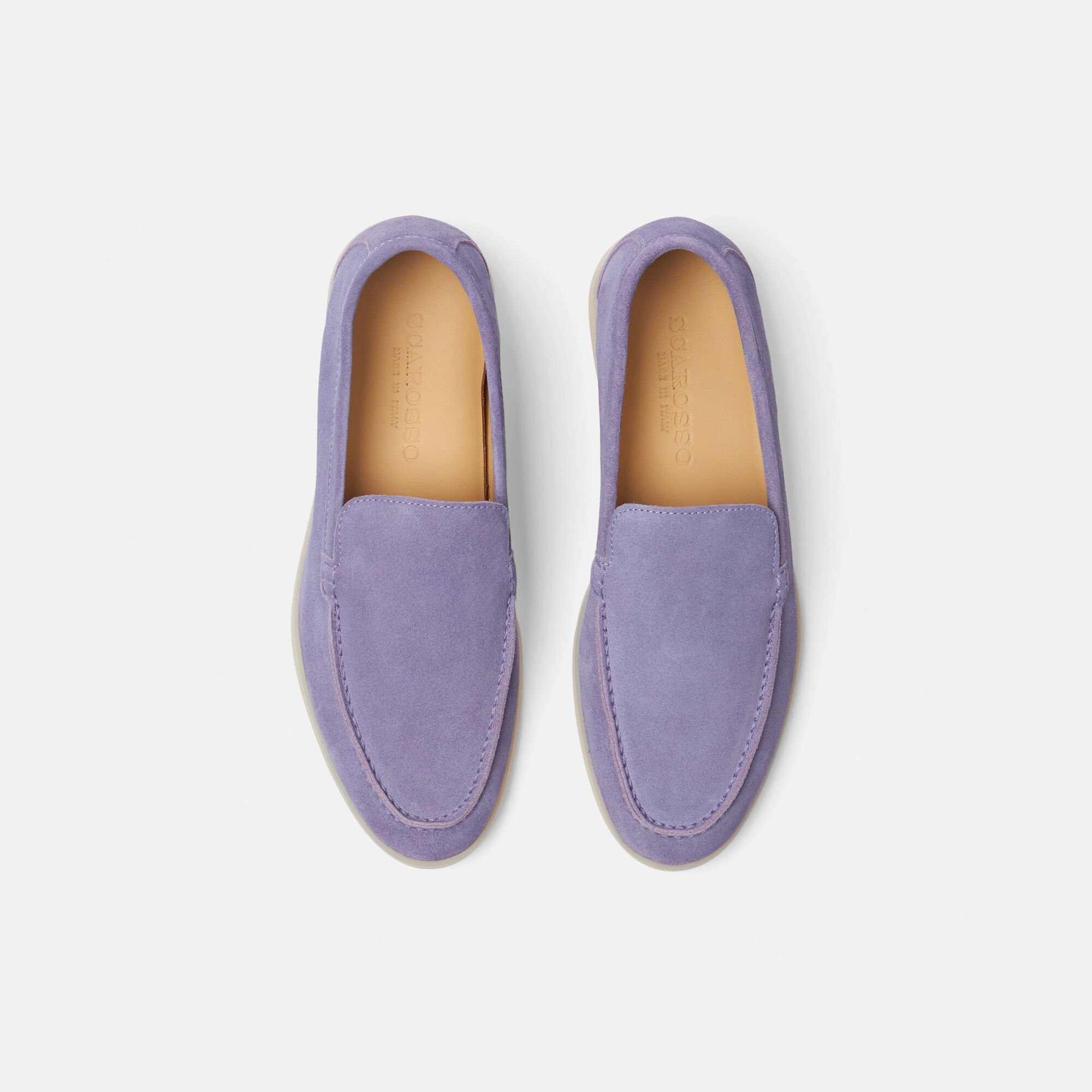 Scarosso Ludovica Purple Suede Violet - Suede LUDOVICALOAF
