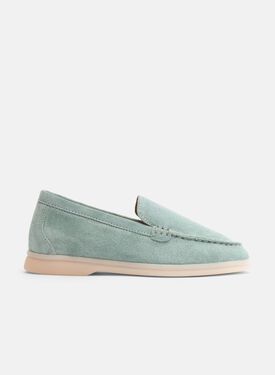 Scarosso Ludovico Boy Sage Suede Ice - Suede LUDOVICAKLOAF