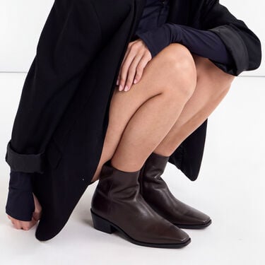 Ambra Brown Scarosso: Dark Brown - Calf Ambra Brown Scarosso: Dark Brown - Calf AMBRARBOOT