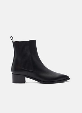 Scarosso Olivia Black Black - Calf OLIVIACHEL
