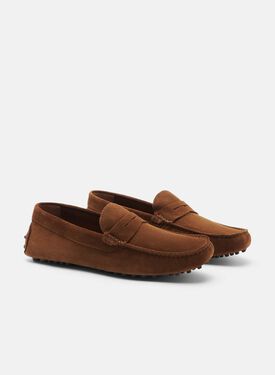 Michael Cigare Daim Scarosso: Marron - Daim MICHAELDRIV