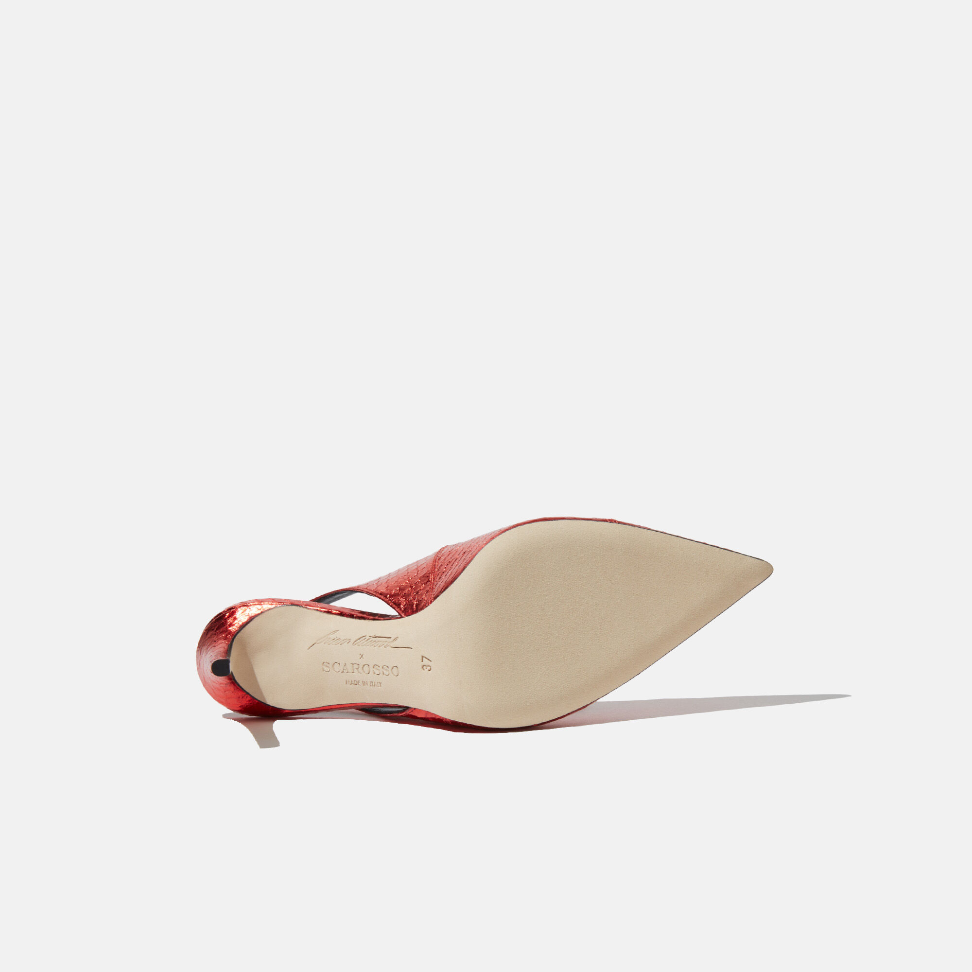 Scarosso Sutton Red Elaphe Red - Elaphe SUTTONPUMP