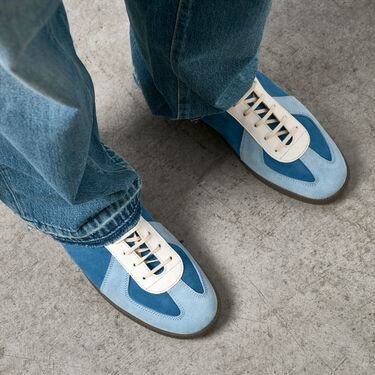 Scarosso Markus Blue Suede Blue - Suede MARKUSSNEA