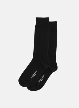 Scarosso Black Cotton Socks Black - Cotton COLOCOTTSOCK