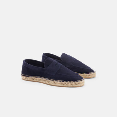Scarosso Diego Blau Veloursleder Blau - Veloursleder DIEGOESP