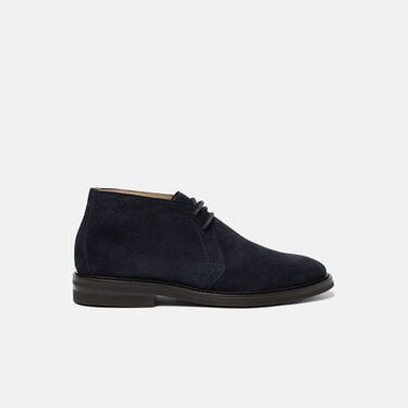 Roger Blue Suede Scarosso: Blue - Suede ROGERANKL
