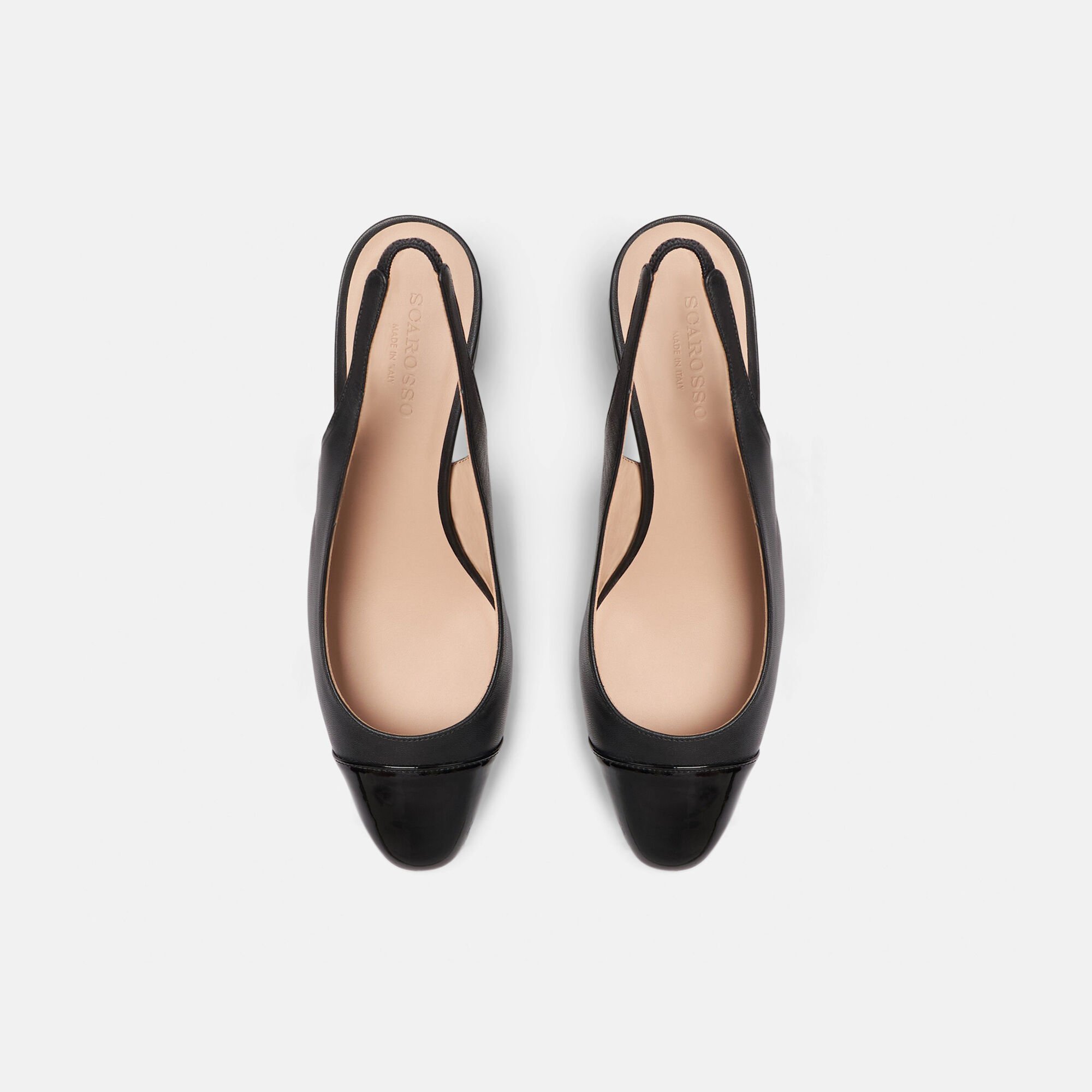 Scarosso Miranda Black Black - Calf MIRANDAPUMP
