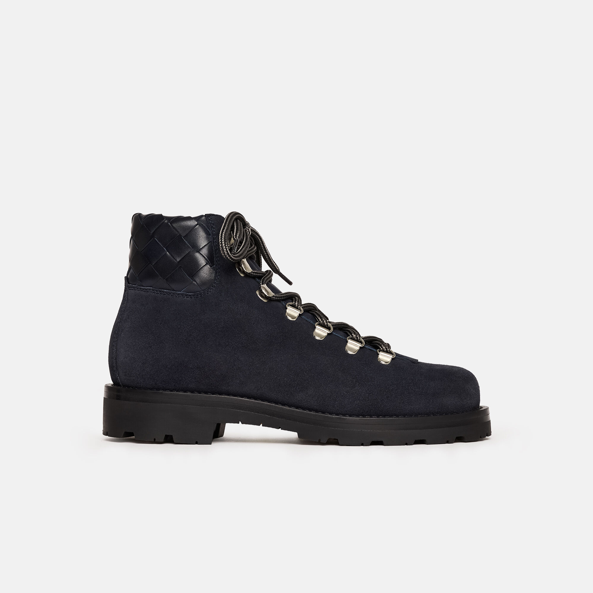 Scarosso Catherine Navy Woven Suede Navy - Suede CATHERINEBOOT