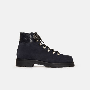 Scarosso Catherine Navy Woven Suede Navy - Suede CATHERINEBOOT Scarosso Catherine Navy Woven Suede Navy - Suede CATHERINEBOOT