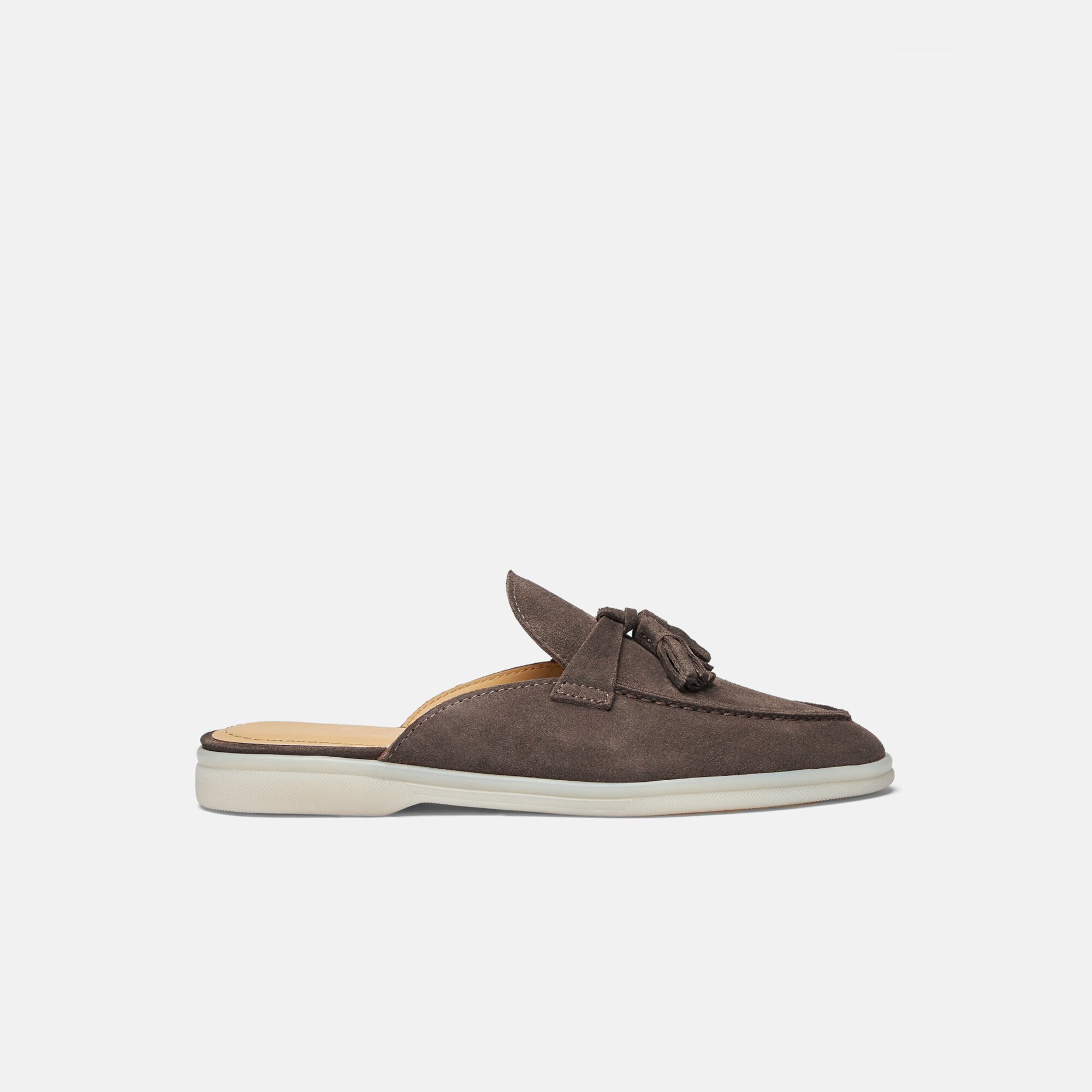Scarosso Lucrezia Deep Taupe Suede Deep Taupe - Suede LUCREZIAMULE