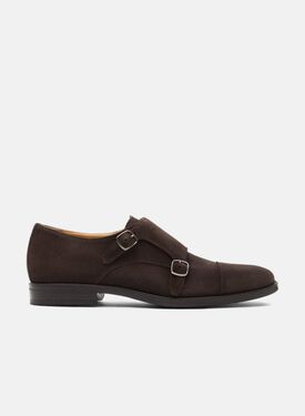 Scarosso Francesco Dark Brown Suede Dark Brown - Calf ERNESTOLOAF