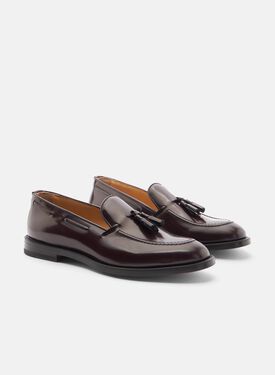 William Burgundy Bright Scarosso: Burgundy - Polished calf WILLIAMLOAF